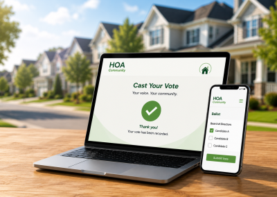 Common Questions About Electronic Voting Systems for HOAs